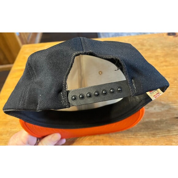 Vintage Baltimore Orioles Snapback Hat 70s 80s Bird Logo AJD Unworn White Front - Picture 3 of 9